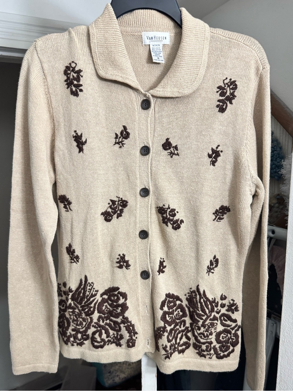 Embroidered Cardigan
